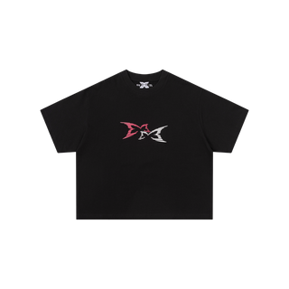 3D Logo Tee (Black / Red)