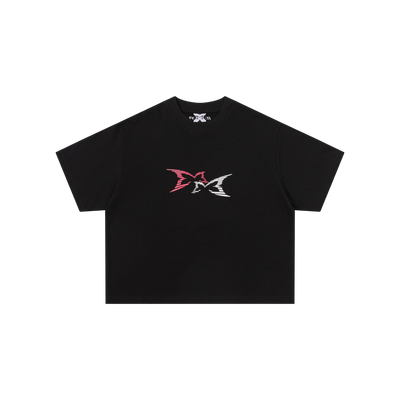 3D Logo Tee (Black / Red)