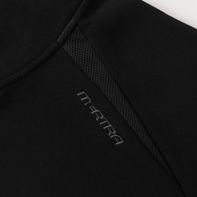 Serpent Zip Up Hood (Black)