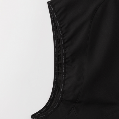 Technical Hooded Gilet (Black)