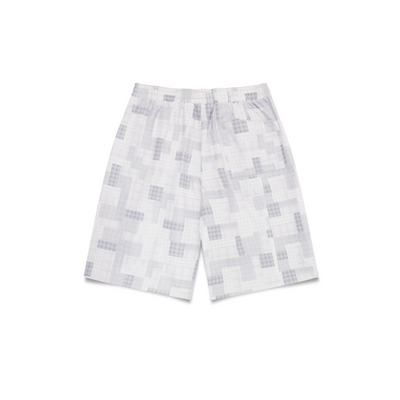 Patchwork Plaid Shorts