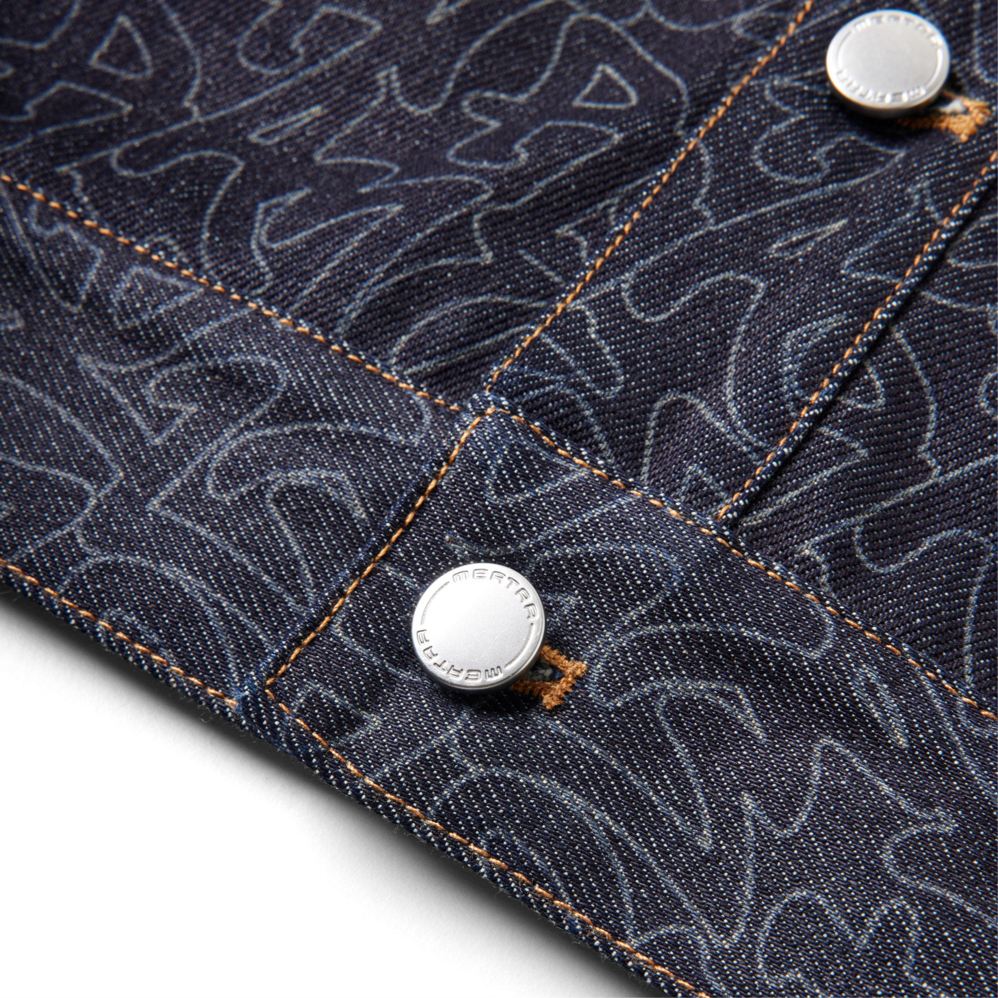 All Ova Raw Denim Jacket – MERTRA