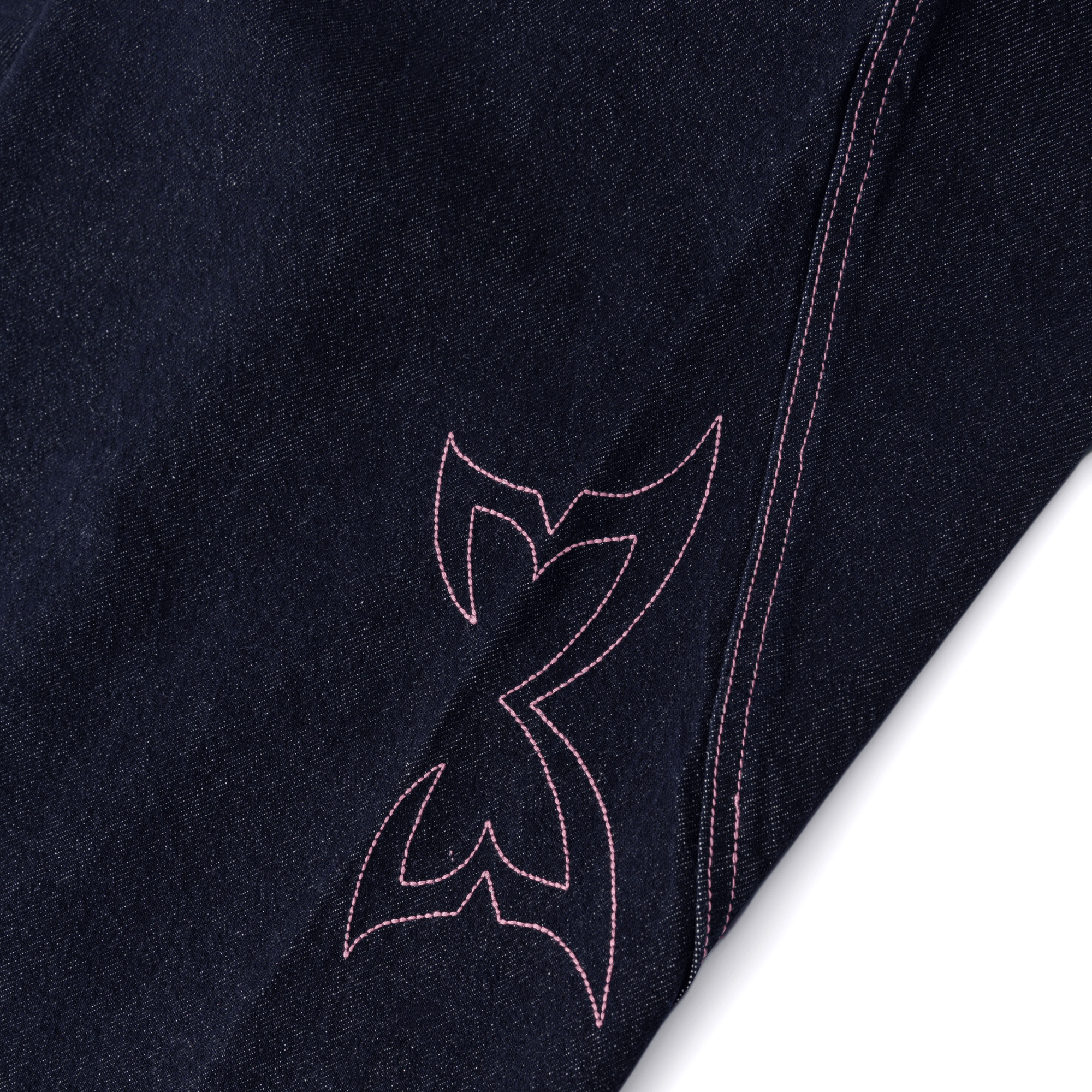 Reverse Bigstep Denim (Indigo / Pink) – MERTRA
