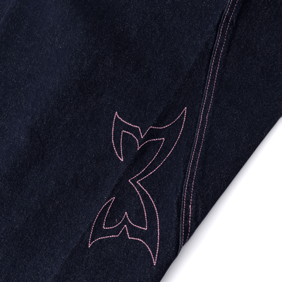 Reverse Bigstep Denim (Indigo / Pink) – MERTRA