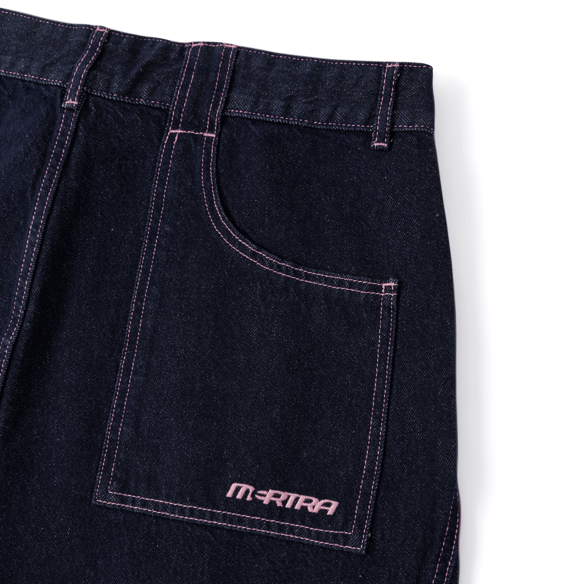 Reverse Bigstep Denim (Indigo / Pink) – MERTRA
