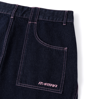 Reverse Bigstep Denim (Indigo / Pink) – MERTRA