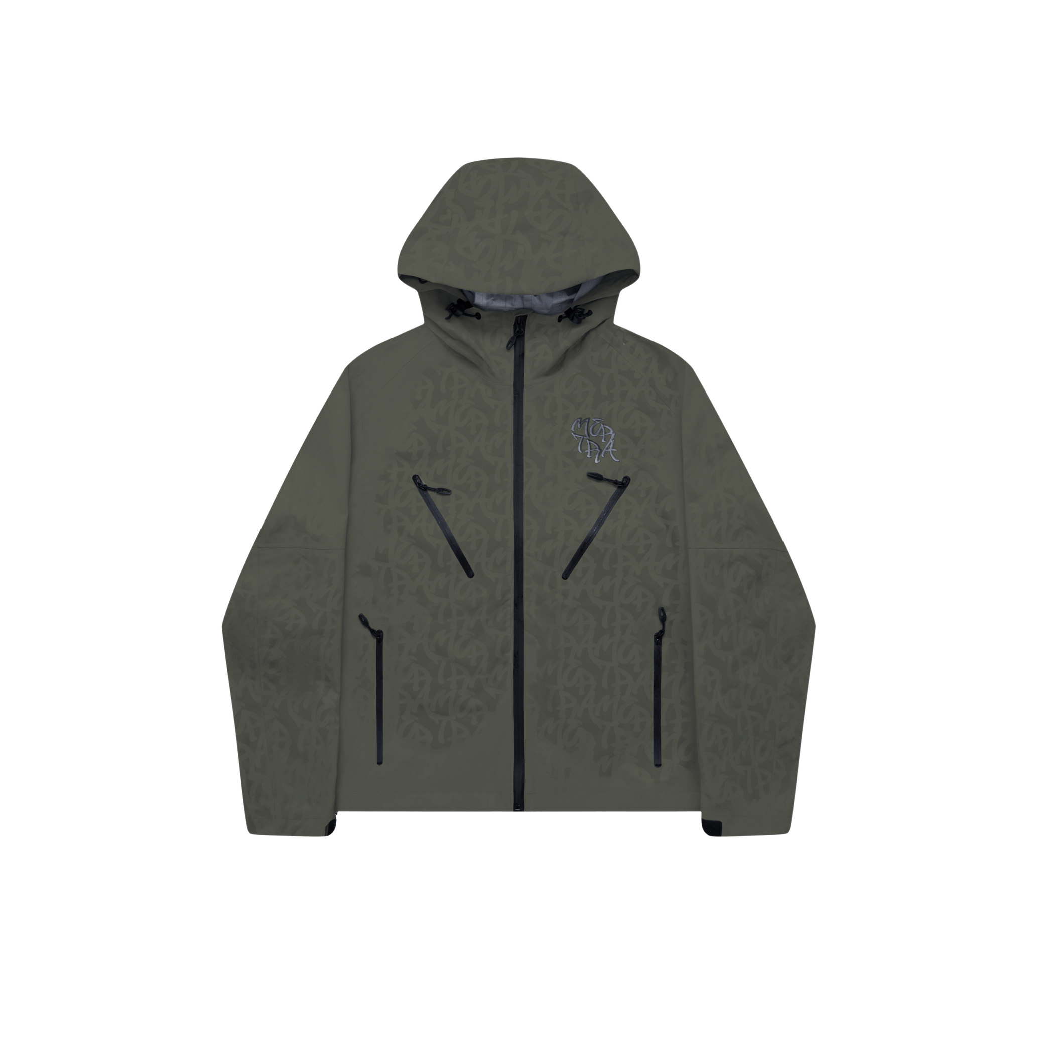 ジャケット・アウター mertra monogram shell jacket Monogram Shell Jacket (Green) - MERTRA