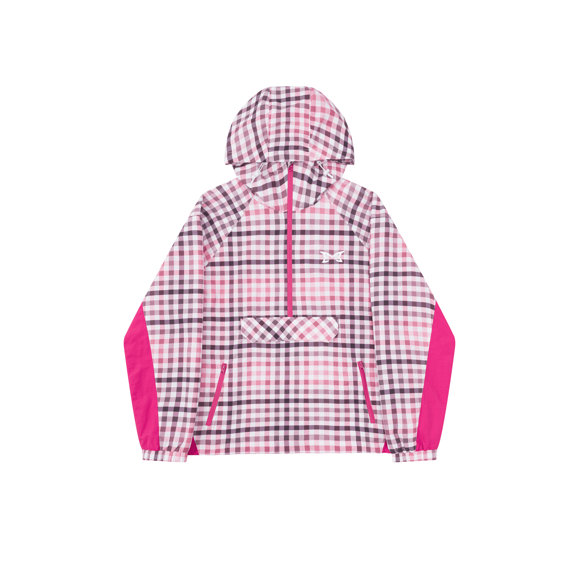 Plaid Softshell (Pink / White) – MERTRA