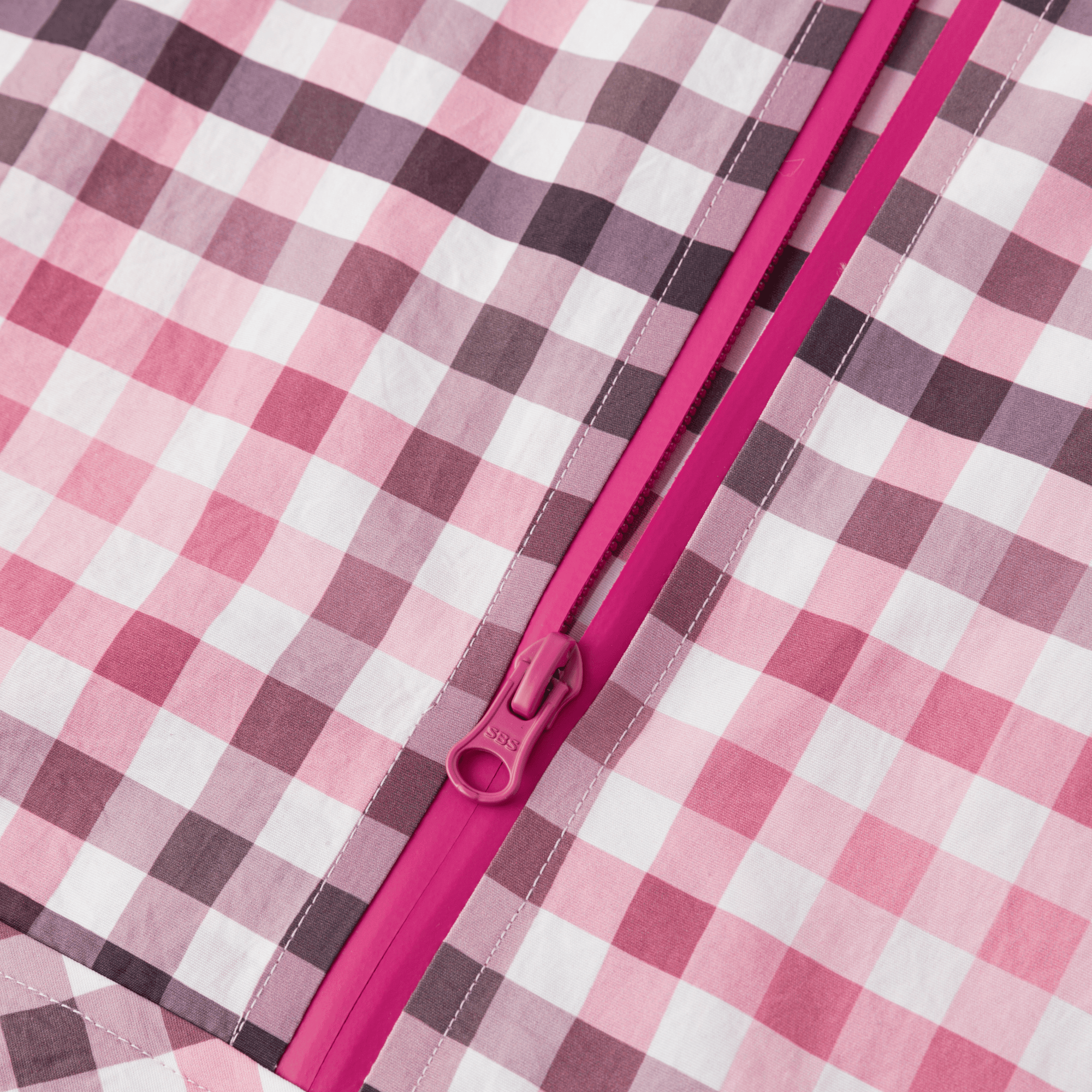Plaid Softshell (Pink / White) – MERTRA