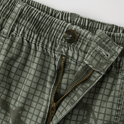 Grid Camo Shorts