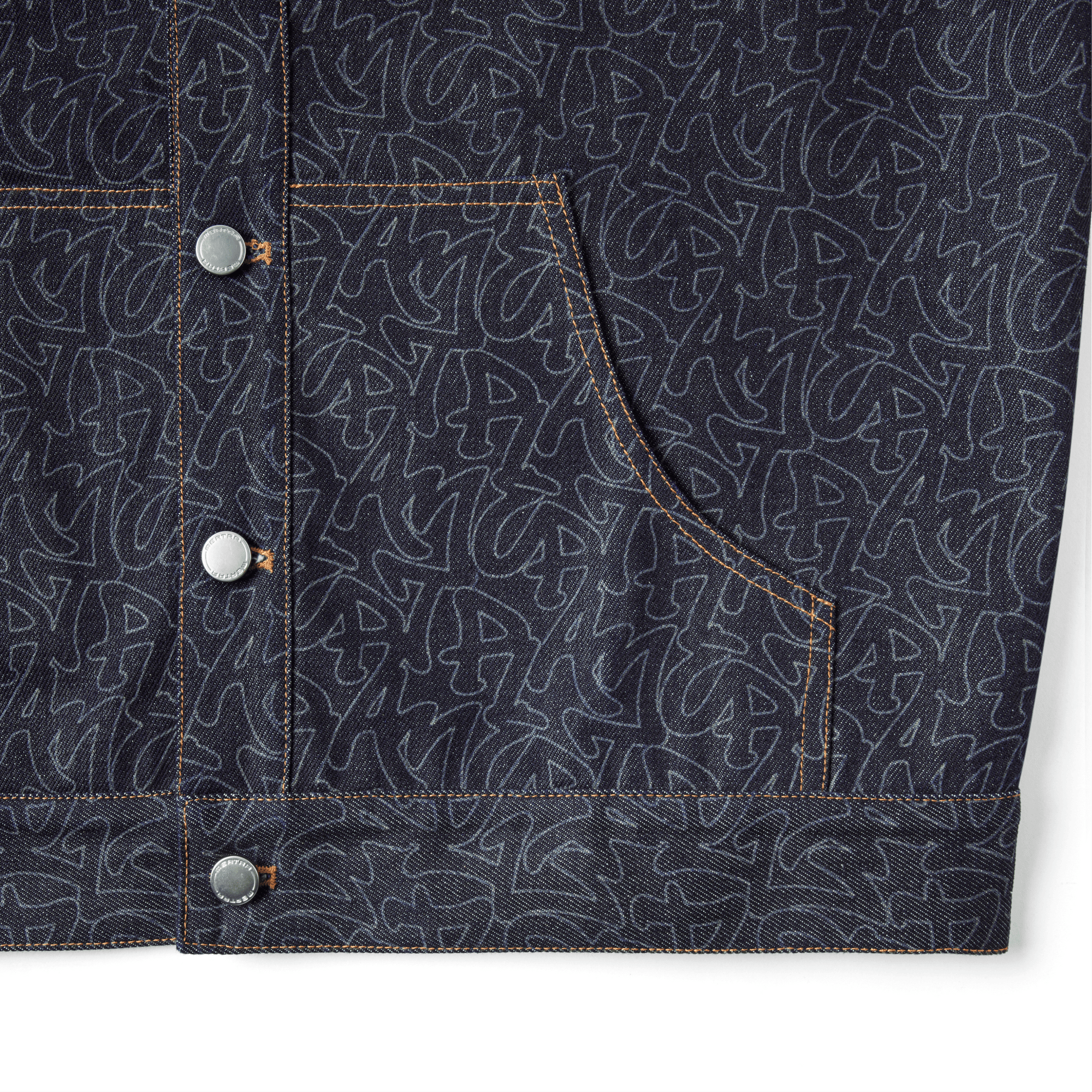 mertra新作 「All Ova Raw Denim 」XS / 28 All Ova Raw Denim Jacket – MERTRA