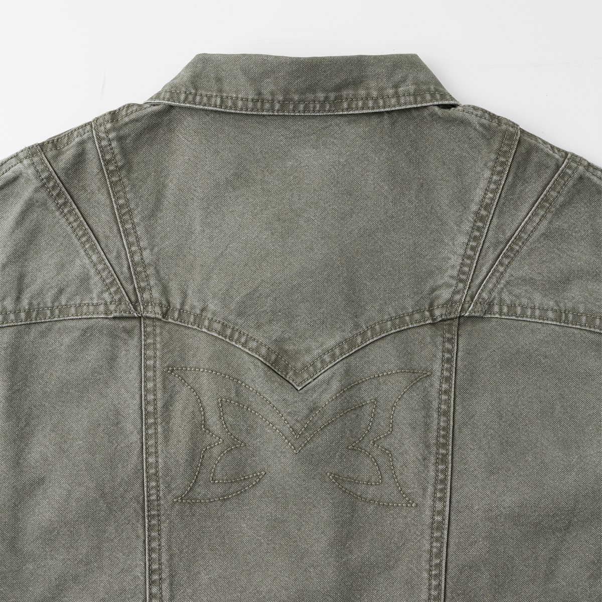 Hardline Denim Jacket (Green)