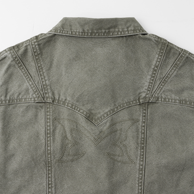 Hardline Denim Jacket (Green)