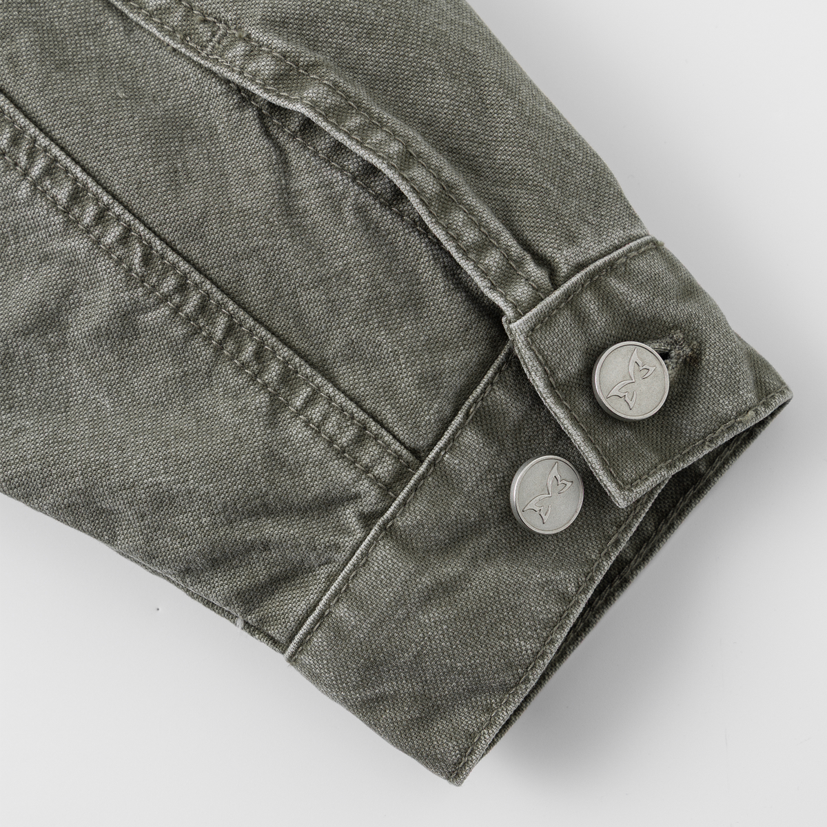 Hardline Denim Jacket (Green)