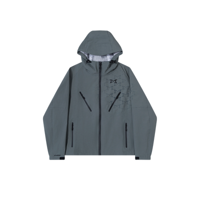 Monogram Shell Jacket 2.0 (Grey) – MERTRA