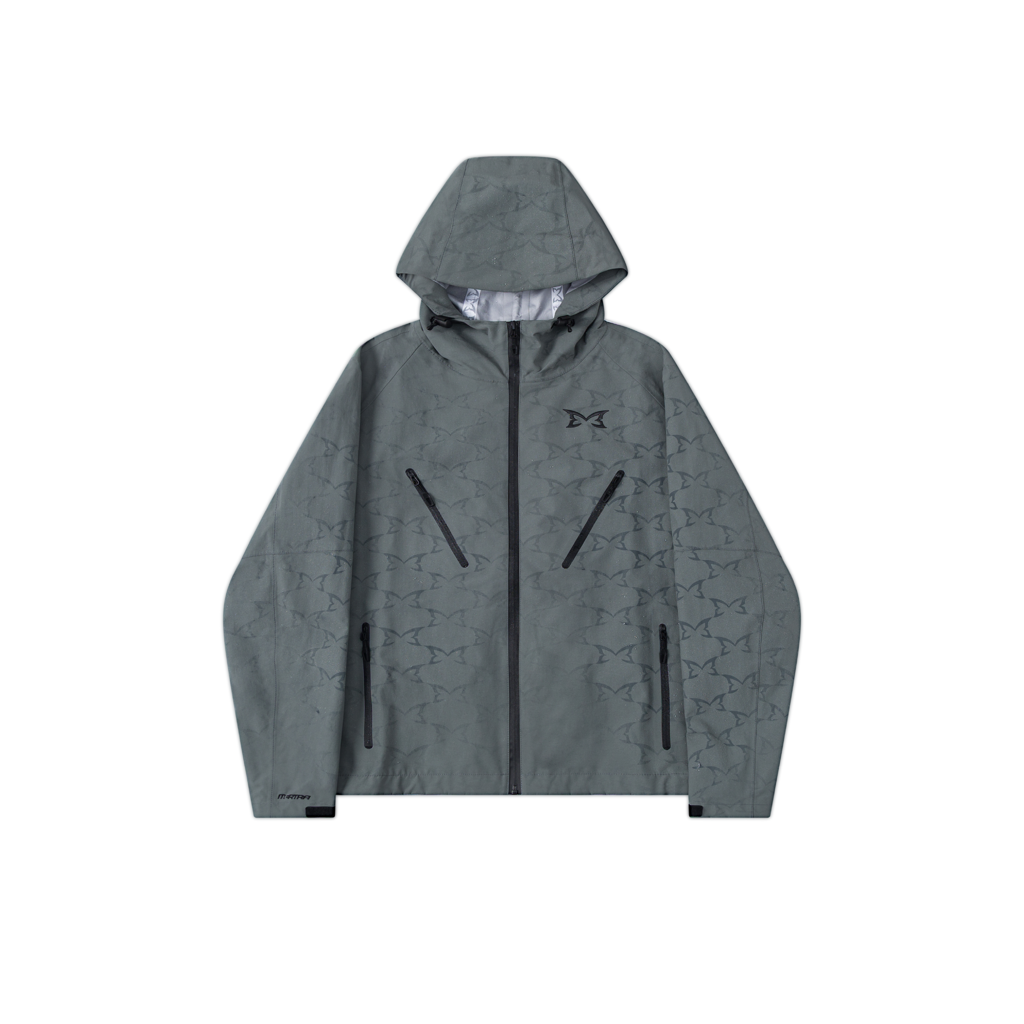 Monogram Shell Jacket 2.0 (Grey) – MERTRA