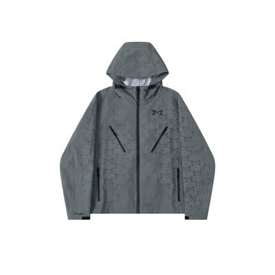 Mertra monogram shell jacket sサイズ Monogram Shell Jacket 2.0 (Grey) – MERTRA