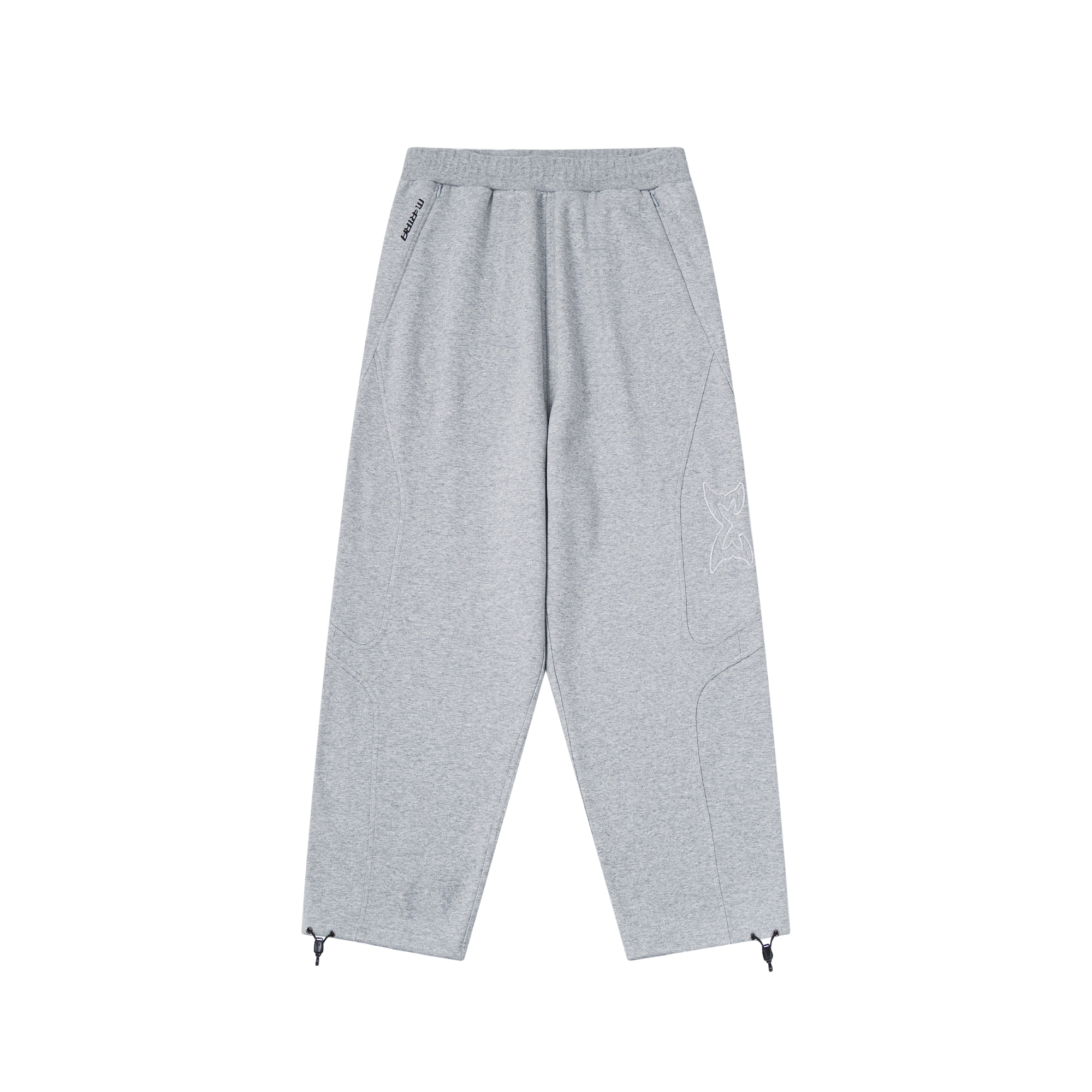 Split Panel Joggers (Grey)