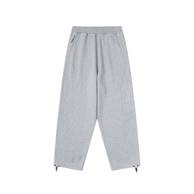 Split Panel Joggers (Grey)