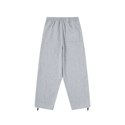 Split Panel Joggers (Grey)