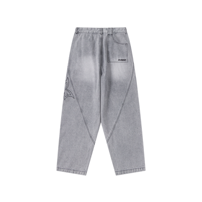 Reverse Bigstep Denim (Grey / Black)