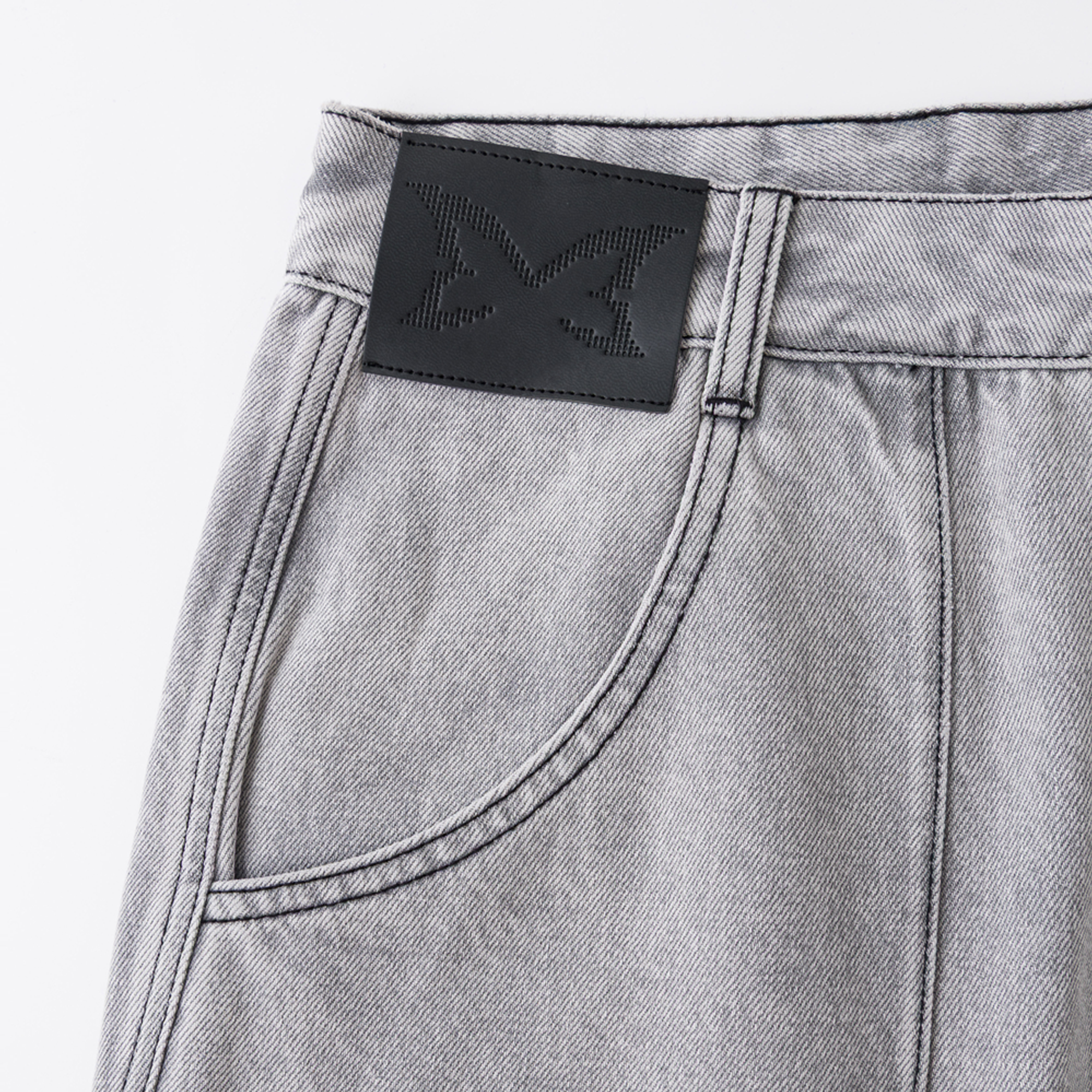 Reverse Bigstep Denim (Grey / Black)