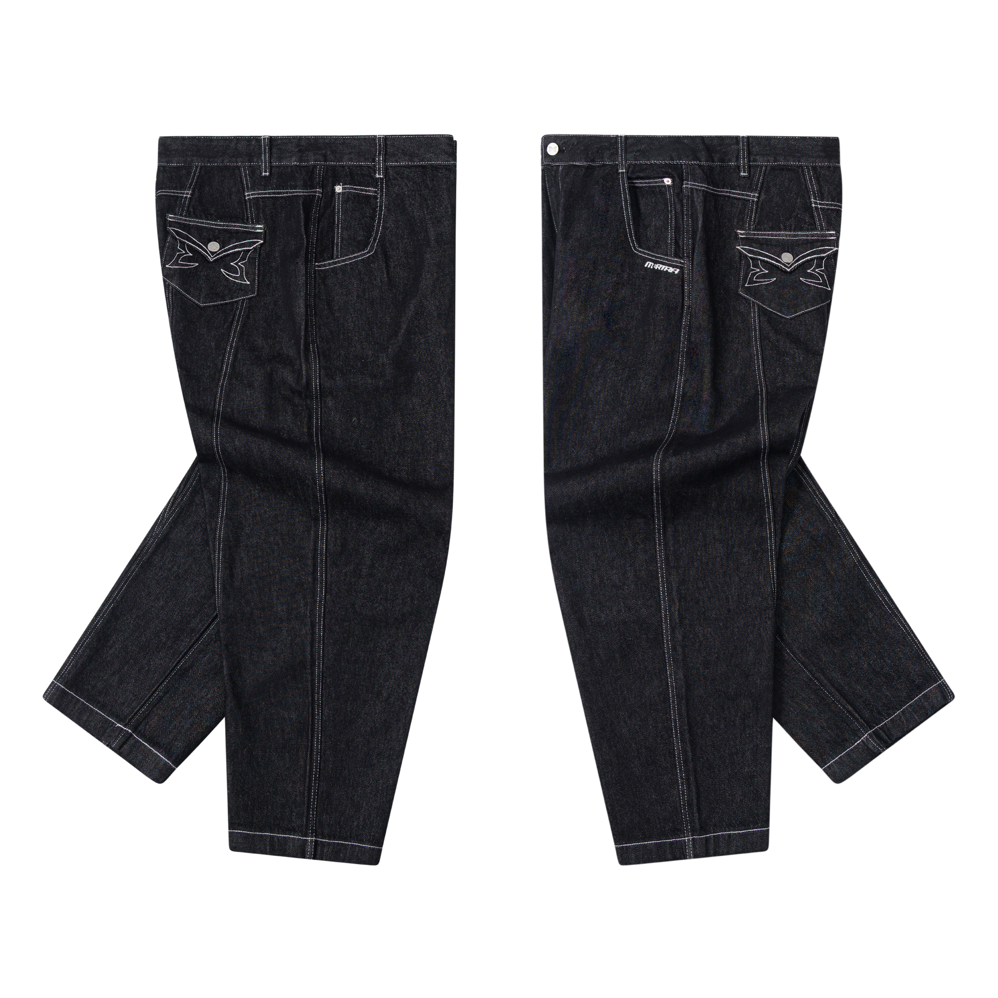 Hardline Denim (Black / White)