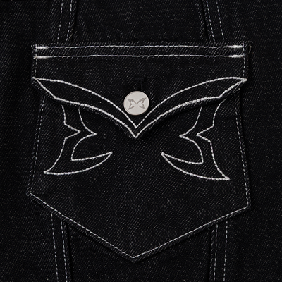 Hardline Denim (Black / White)