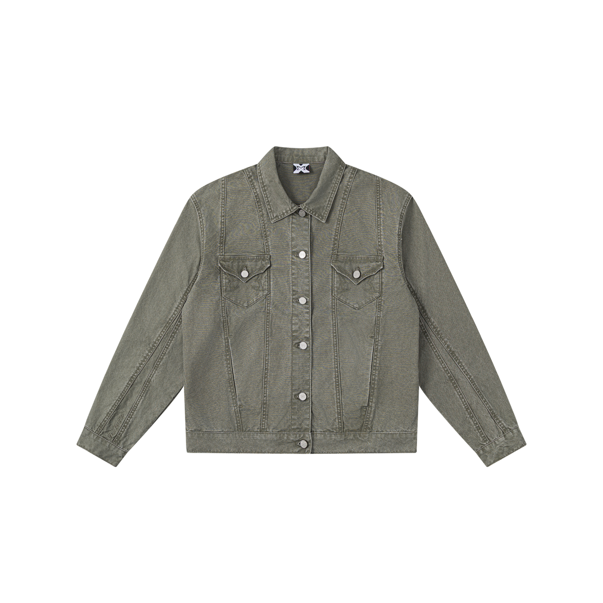 Hardline Denim Jacket (Green)