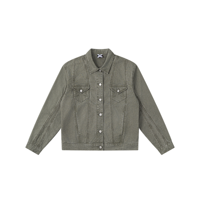 Hardline Denim Jacket (Green)