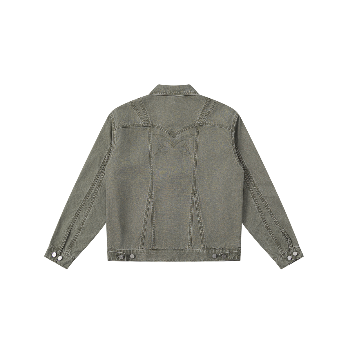 Hardline Denim Jacket (Green)
