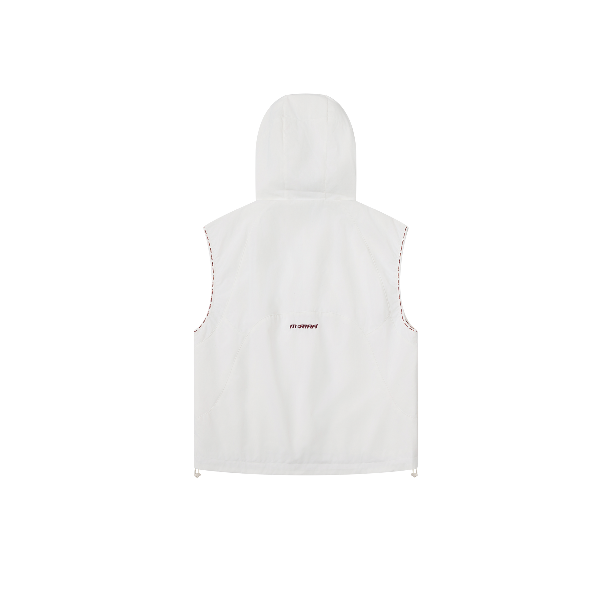 Technical Hooded Gilet (White)