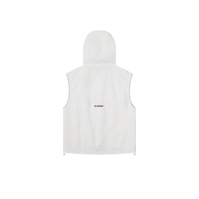 Technical Hooded Gilet (White)