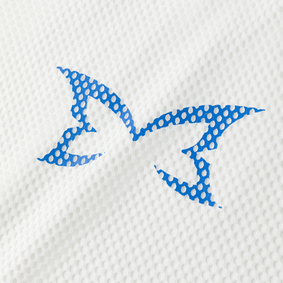 Layered Mesh Jersey (White)