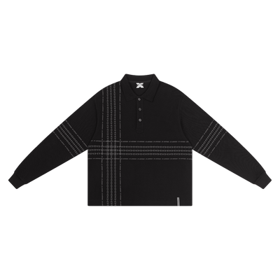 Crosscut Rugby (Black / Grey)