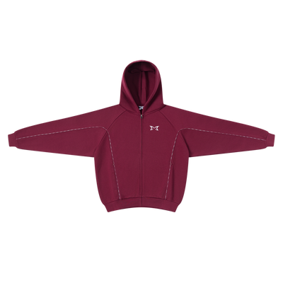 Piping Hood (Maroon)