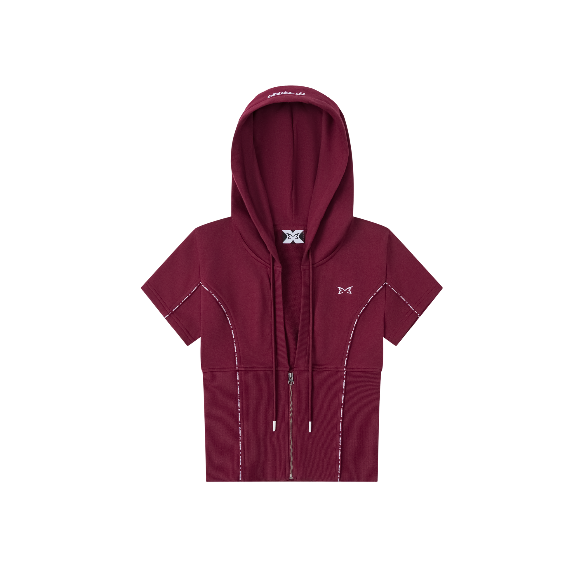 Women’s Piping Top (Maroon)