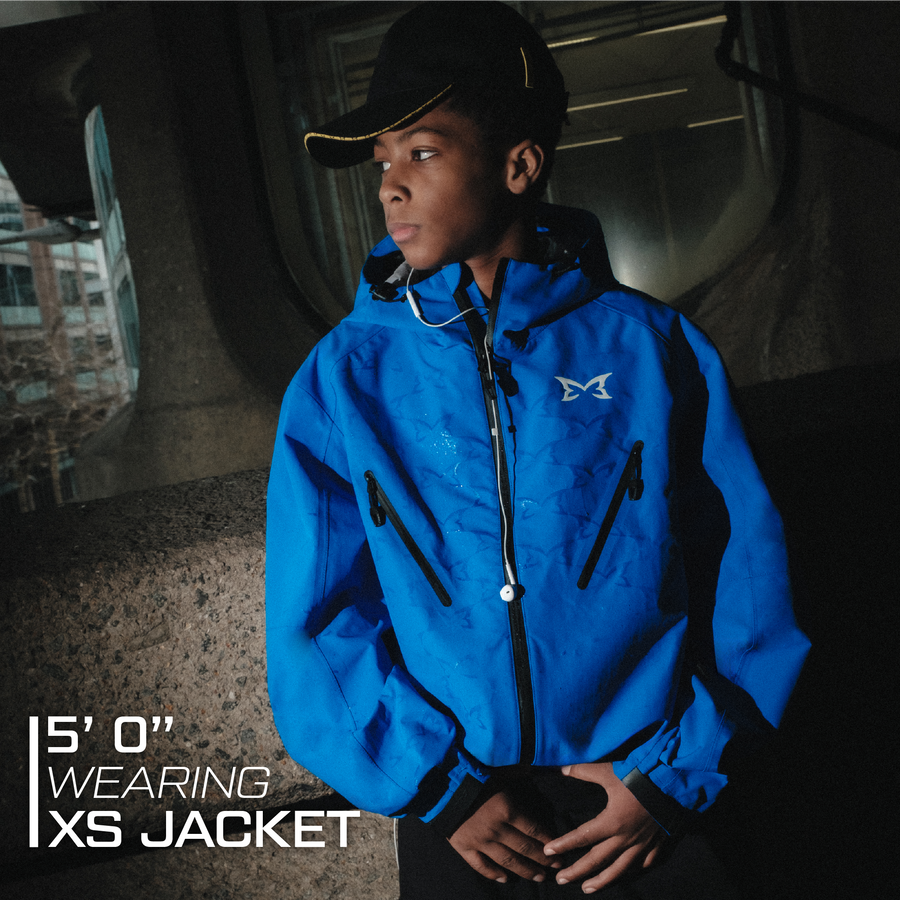 Monogram Shell Jacket 2.0 (Blue) – MERTRA