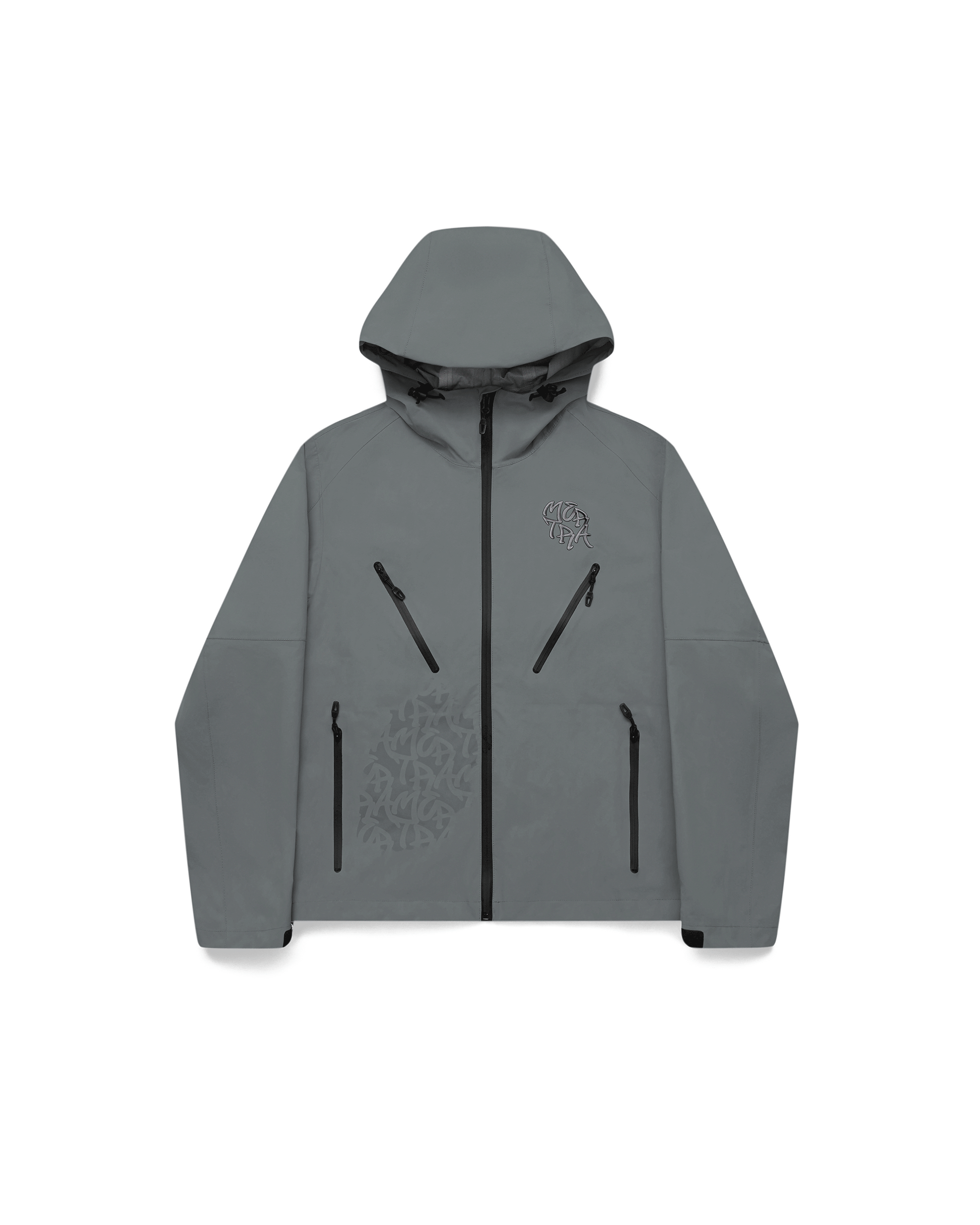 Monogram Shell Jacket (Slate) - MERTRA Monogram Shell Jacket (Slate) - MERTRA