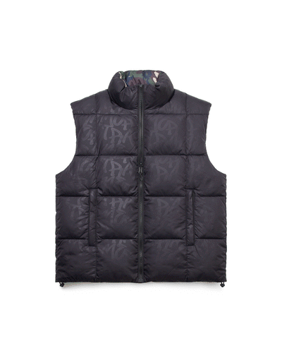 Reversible Camo Puffer Vest