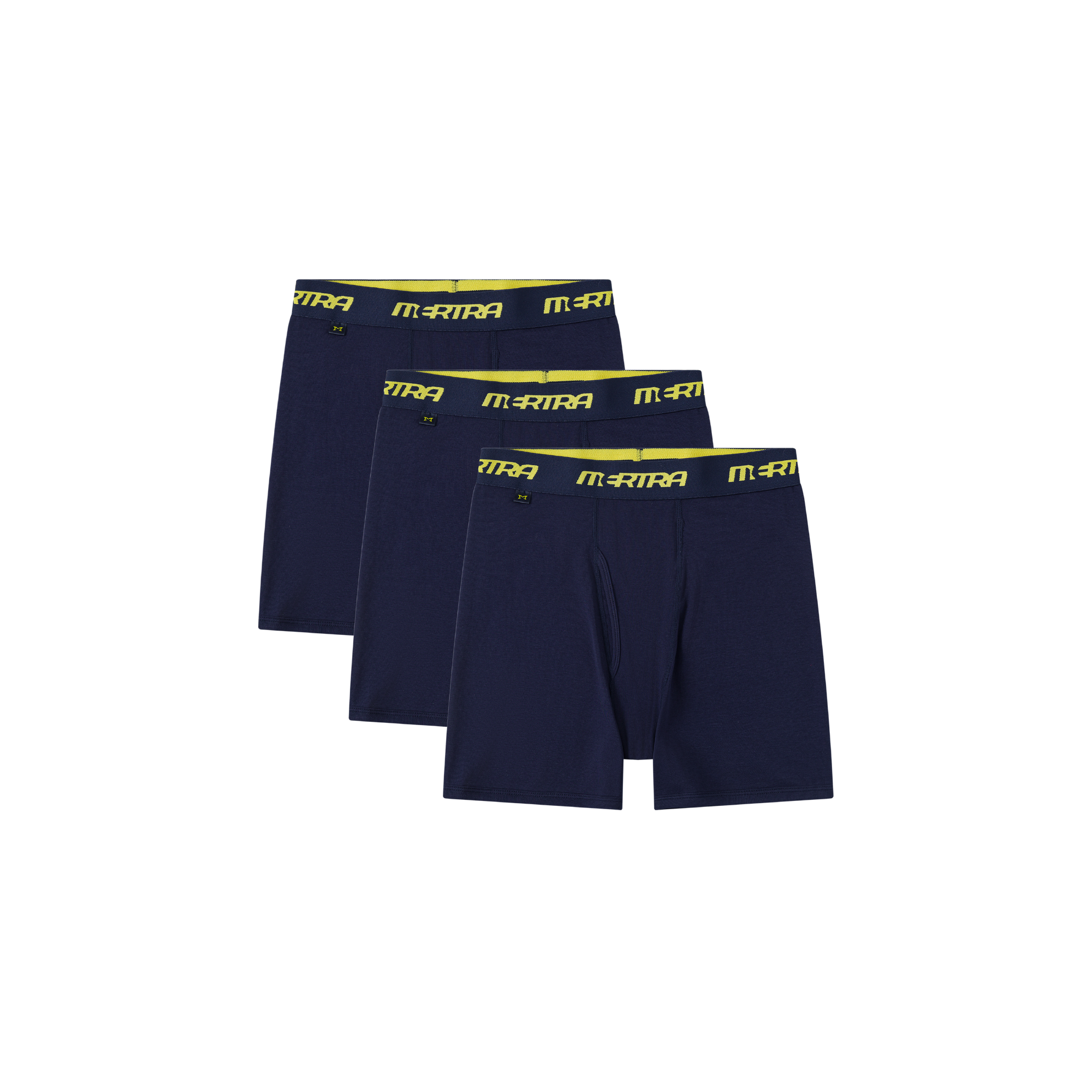 Boxers (Navy / Yellow)