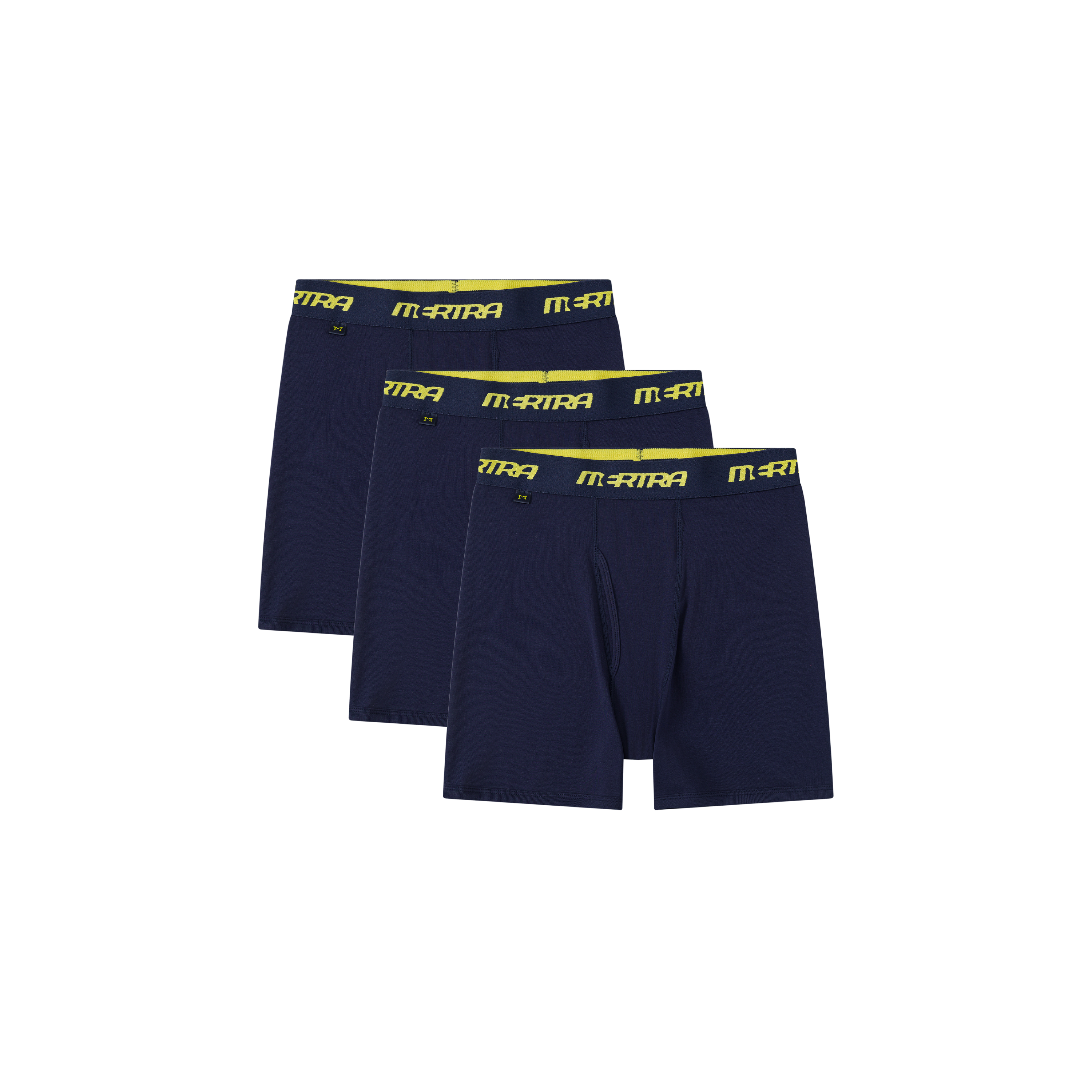 Boxers (Navy / Yellow)