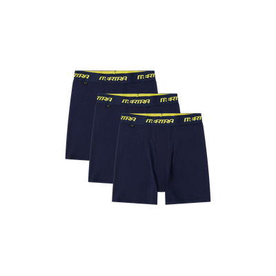 Boxers (Navy / Yellow)