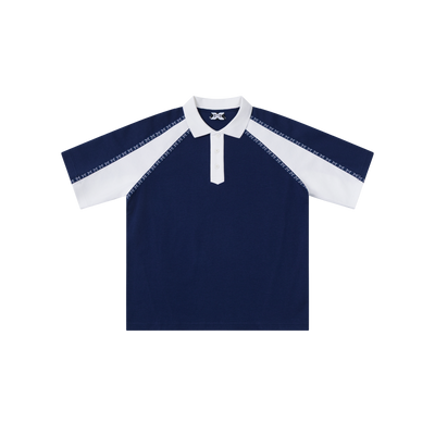 Precision Panel Polo (Blue)