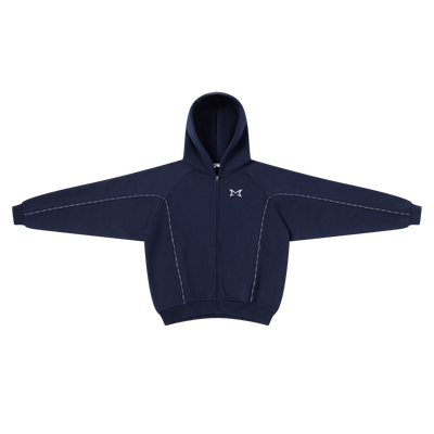 Piping Hood (Navy)