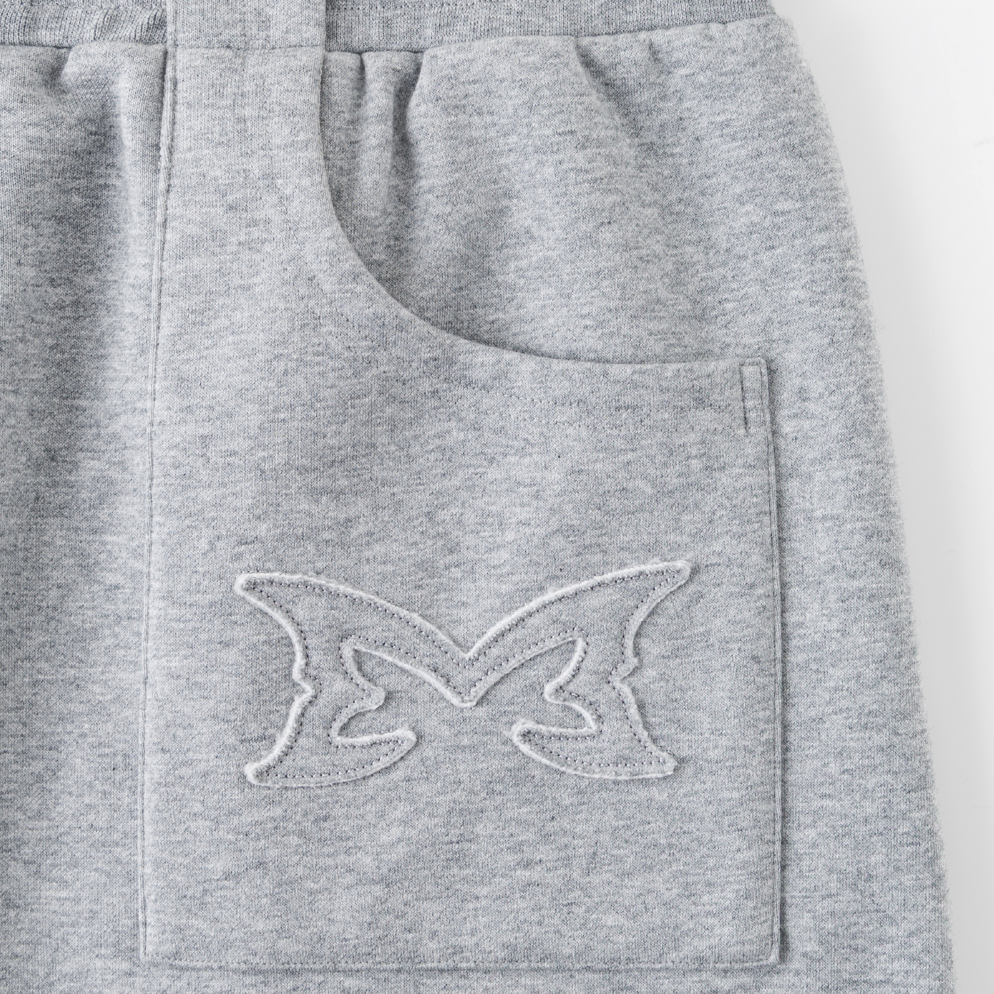 Split Panel Joggers (Grey)