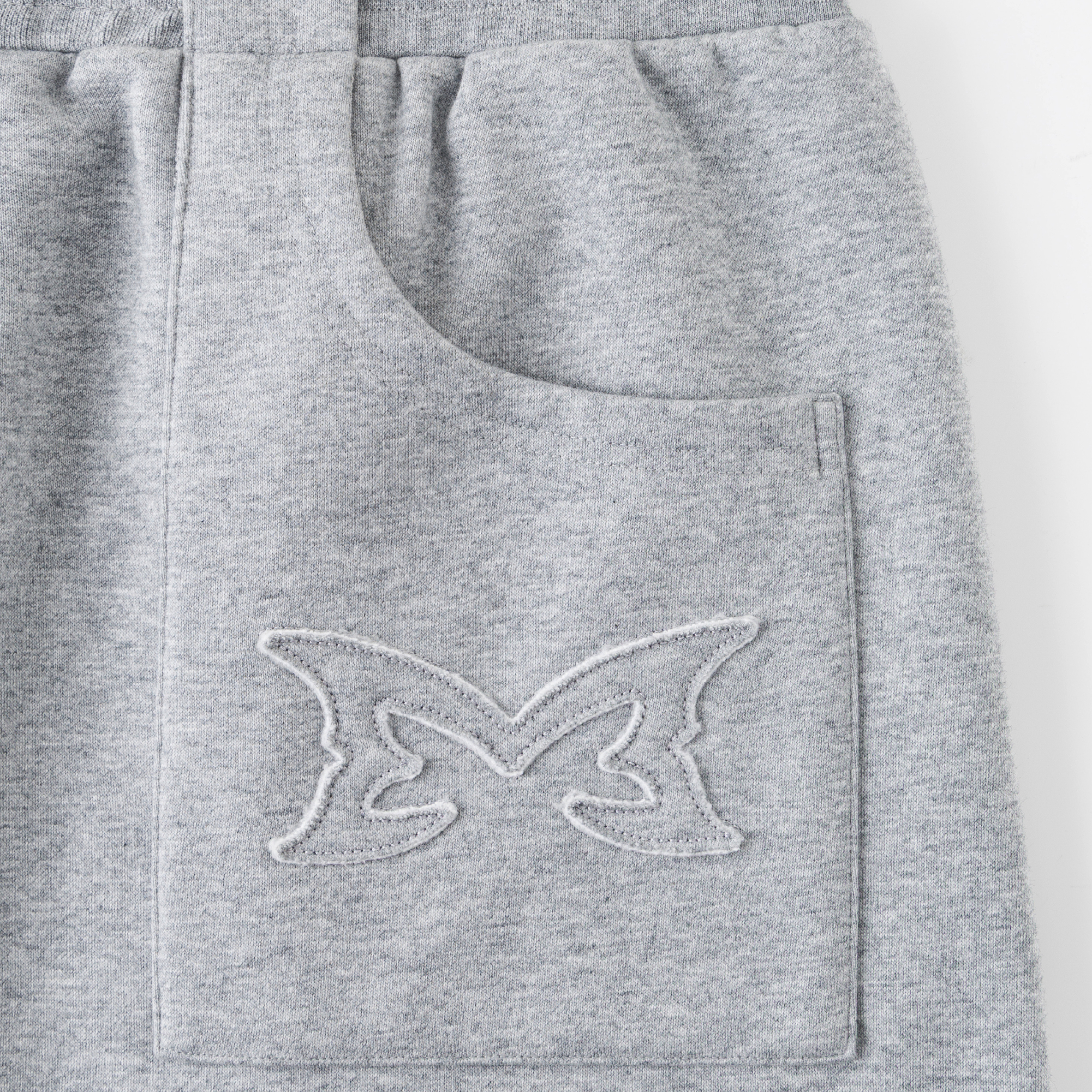 Split Panel Joggers (Grey)