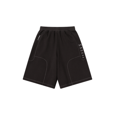 Contra Track Shorts (Cream / Charcoal)