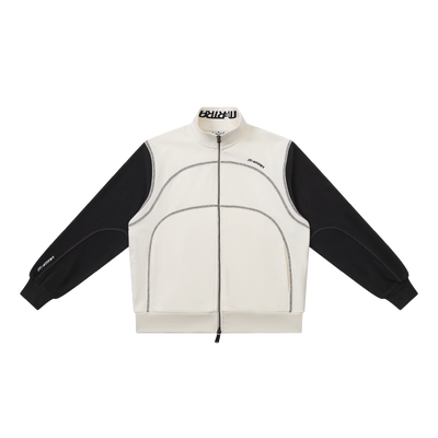 Contra Track Jacket (Cream / Charcoal)
