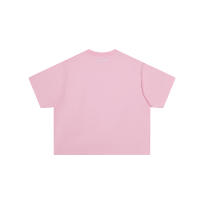 Cat In Da Hat Tee (Pink)